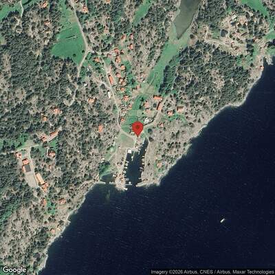 Satellitbild Möja Löka Gästhamn | Möja Löka
