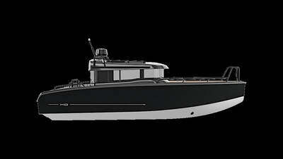 XO EXPLR 10 S+ IB i sidoprofil, officiell produktvisualisering.