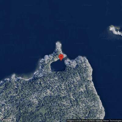Satellitbild Ornö Huvud Naturhamn | Ornö Huvud