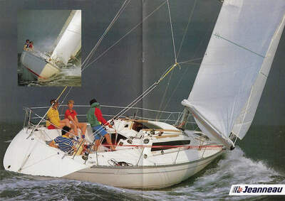 Jeanneau Sélection 37 under segling – modell ritad av Joubert/Nivelt och byggd av Jeanneau.