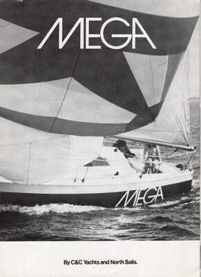 C&C Mega 30, även marknadsförd som Runn Racer 912 i Sverige, under kappsegling. Foto: C&C Yachts / North Sails