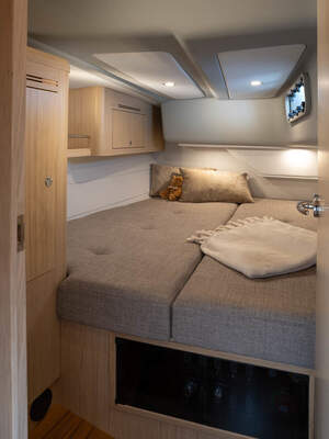 Aftkabin i Arcona 435 Mk II.