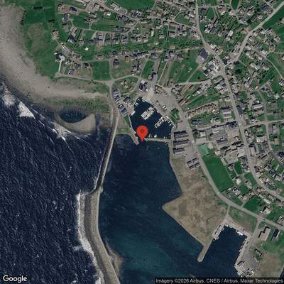 Satellitbild Borshavn Gjestehavn Gästhamn | Borshavn Gjestehavn