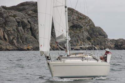 Maxi 909, segelbåt ur Maxi Yachts modellprogram.