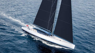 Byggstarten för Swan Alloy 44 hos Gouwerok Shipyard i Nederländerna.