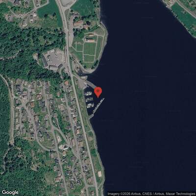 Satellitbild Lund Vannsportsenter Gästhamn | Lund Vannsportsenter