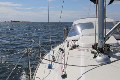 Finngulf 28E på läns norr om Åland. Foto: Jukka