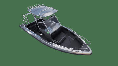 Officiell 3D-rendering av UMS 585 CC i sidovy.