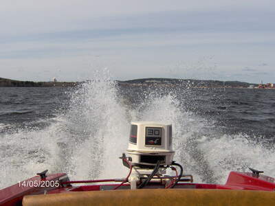 Fullfart Foto: Hans Johansson