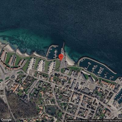 Satellitbild Sandbjerg Marina Gästhamn | Sandbjerg Marina