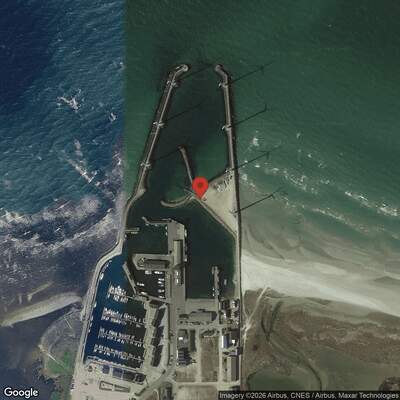 Satellitbild Bønnerup Havn Gästhamn | Bønnerup Havn